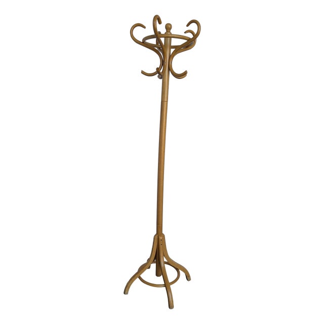 Vintage Bentwood Coat Stand, 1970s For Sale