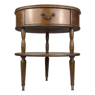Vintage Wooden Nightstand, Italy, 1950s For Sale