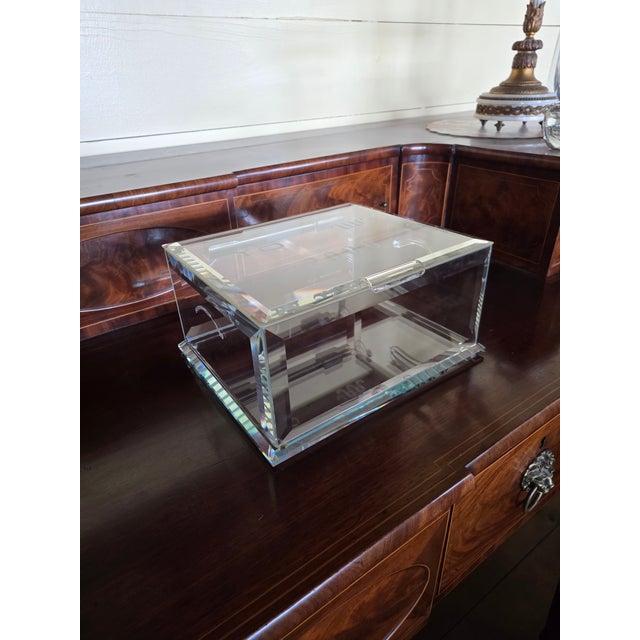 Rare King Ranch & Y O Bar Crystal Humidor #1/25 For Sale - Image 4 of 12