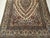 Vintage Nain Area Rug, Hand-Knotted Wool & Silk, Garden of Paradise Pattern, 4x7, Ivory & Blue For Sale - Image 11 of 12