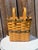 Longaberger Collectors Club Membership Basket with green inlay weave. Longaberger baskets are handmade in Dresden, Ohio,...