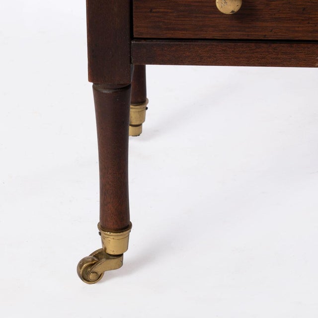 Brown Mid 20th Century Matched Pair of Canterbury With Drawers For Sale - Image 8 of 12