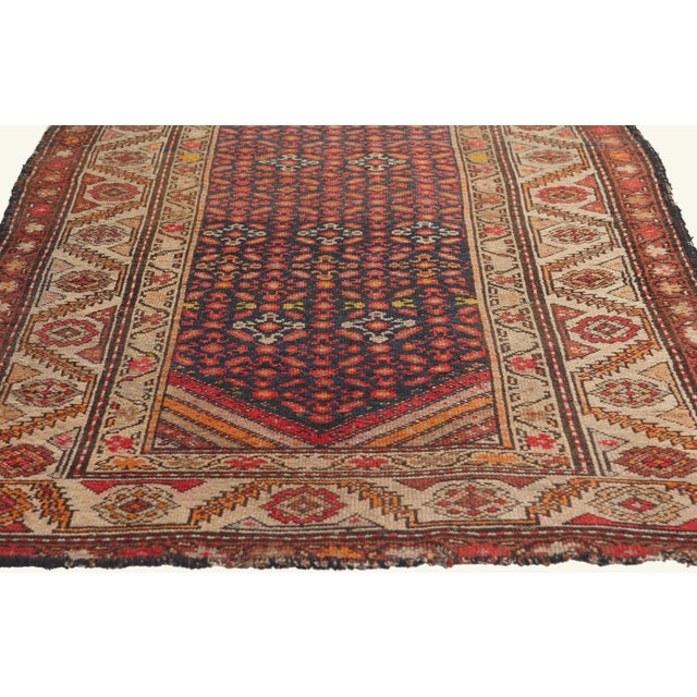 Late 19th Century Caucasian Kazak Rug, 03'07 X 07'01 For Sale - Image 4 of 10