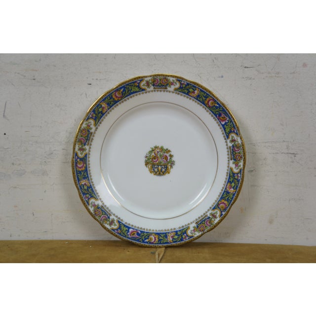 Early 20th Century Antique Art Deco TLB Limoges Touze Lemaître Frères & Blancher Tea Coffee Set- 11 Pieces For Sale - Image 5 of 12