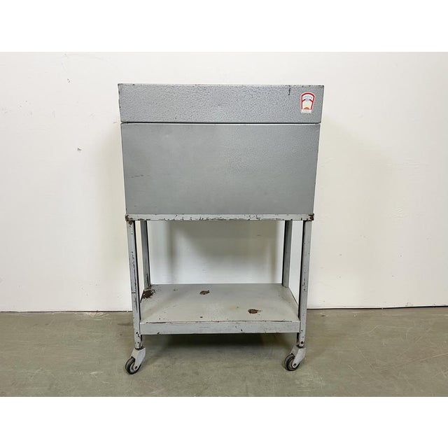 Industrial Grey Trolley, 1960s For Sale - Image 12 of 17