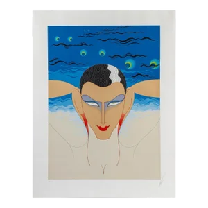 Erte “Mystere” Limited Edition Signed Numbered Serigraph Artist Proof (1980)