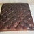 Tufted Leather and Hide Oversized Ottoman For Sale - Image 4 of 6