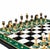 Green 20th Century Russian Dolerite, Malachite & Kascholong Opal Chess Set. For Sale - Image 8 of 11