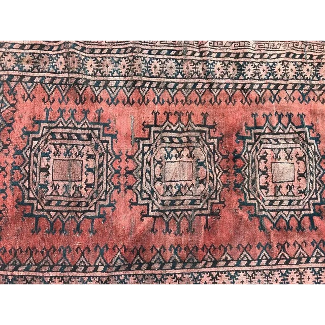 Textile Turkmen Belutch Afghan Rug For Sale - Image 7 of 11