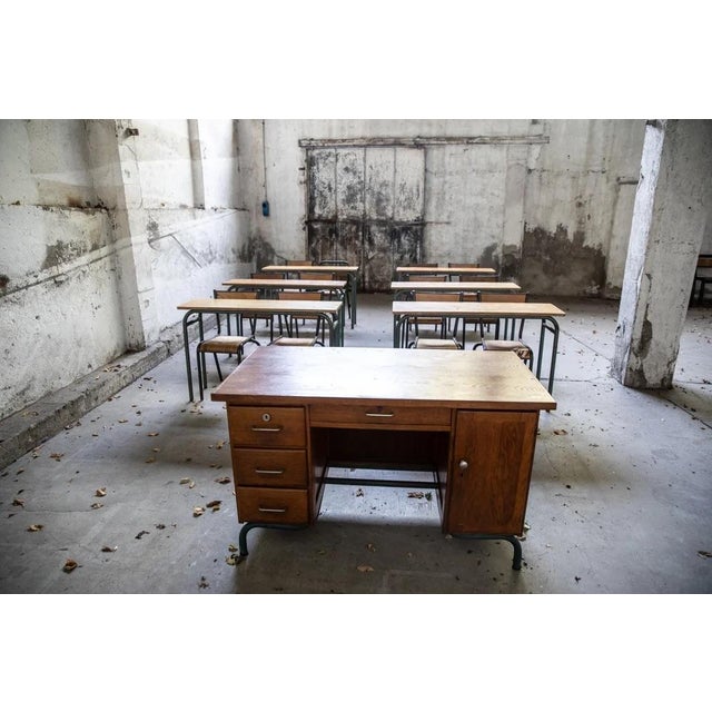 Industrial Vintage Mullca School Chair For Sale - Image 3 of 4