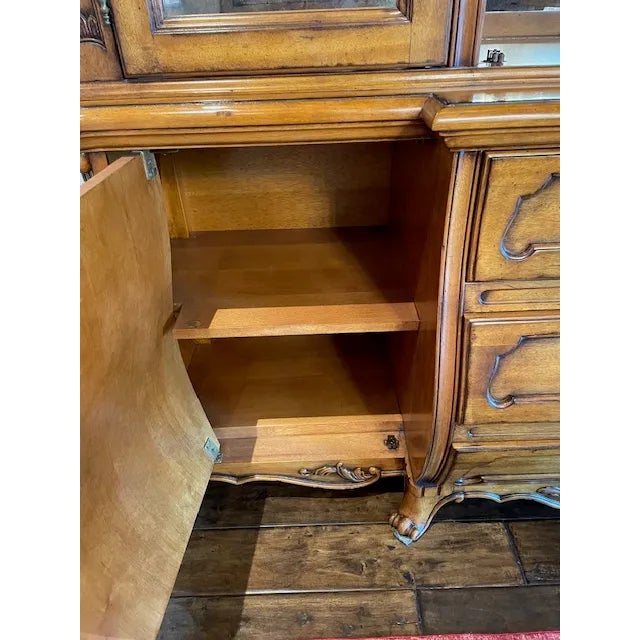 Vintage Century Furniture China Cabinet For Sale In San Diego - Image 6 of 9
