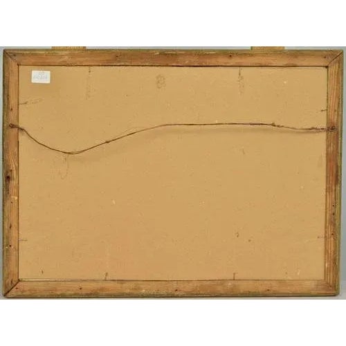 Modern Latgale Landscape, Oil on Board, 20th Century For Sale - Image 3 of 4