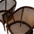 Pair Vintage Faux Bamboo Cane Barrel Chairs Hollywood Regency For Sale - Image 15 of 18
