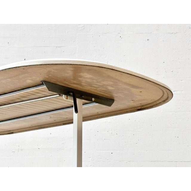 Oval Folding Garden Table by Mazuvo and SM France, 1990s For Sale - Image 6 of 18