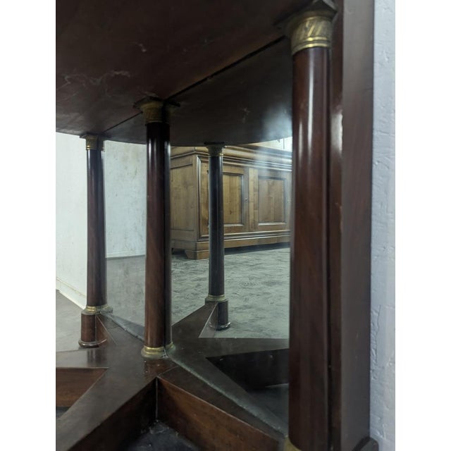 Empire Half-Glazed Dressing Table For Sale - Image 7 of 12
