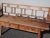 Vintage Rustic Chinoiserie Teak Bench W Two Drawers For Sale - Image 4 of 17