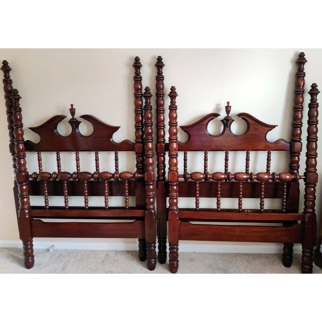 Davis Co. Lillian Russell Twin Beds Set of 2 Chairish