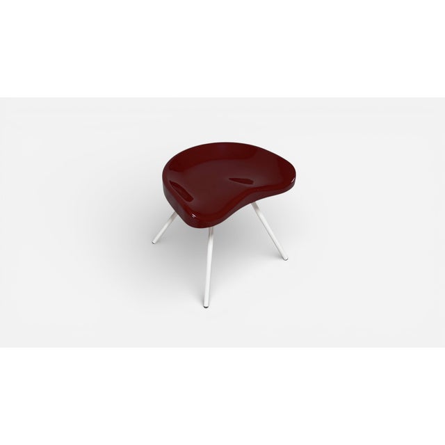 Mid-Century Modern Prouvé Raw Tabouret 307 Stool by Jean Prouvé and G Star Raw for Vitra For Sale - Image 3 of 14