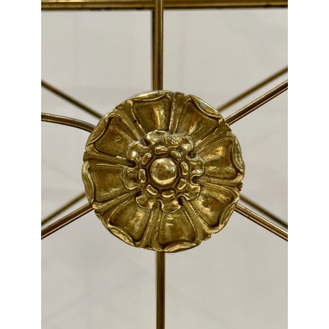 Vintage Glo-Mar Brass and Ebonized Wood Regency Magazine Rack Add timeless elegance to your space with this Vintage Glo-...