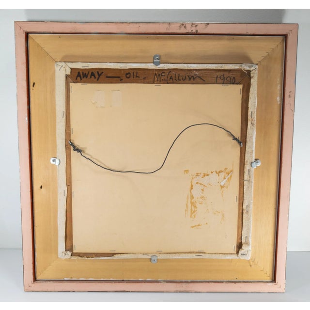 1990's Contemporary Modern Abstract Painting by Corrie McCallum of Charleston For Sale - Image 10 of 12