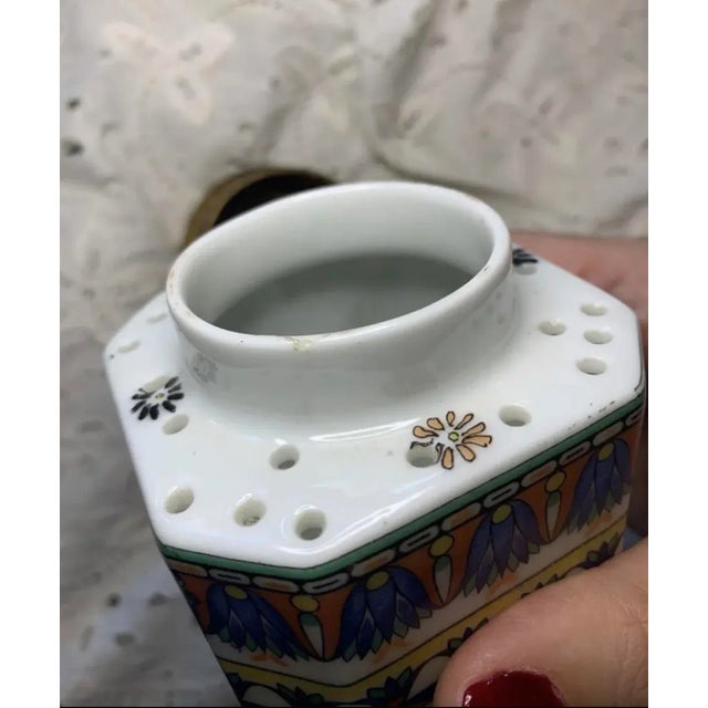 Antique German Porcelain Egyptian Theme Aerozon For Sale - Image 11 of 12