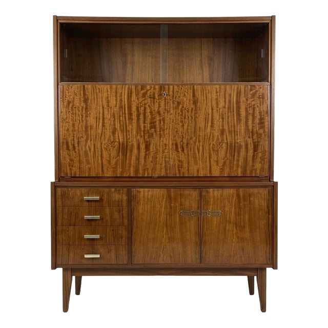 Mid-Century Modern Hungarian Bar Cabinet For Sale