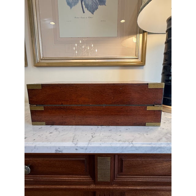 Mid 18th Century Campaign Writing Box For Sale - Image 12 of 12