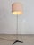 Chrome Floor Lamp with Fabric Shade from Staff For Sale - Image 11 of 11