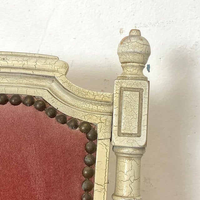 Louis XVI Style Side Chairs, Set of 2 For Sale - Image 11 of 13