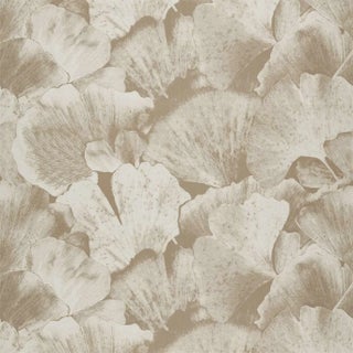 Zoffany Wyndham Fabric in White Opal For Sale
