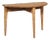Early 20th Century Swedish Scraped Wood Demi-Lune Table For Sale