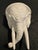 White Italian Glazed Elephant Head Wall Bracket For Sale - Image 8 of 8