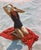 Courchevel by Toni Frissell Beachwear fashion shoot, 1947. (Photo by Toni Frissell) 20x16" inches / 50x40cm paper size...