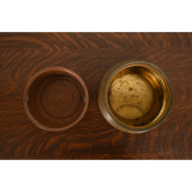 Tiffany Studios New York Bronze Doré Jardiniere or Planter For Sale In South Bend - Image 6 of 11