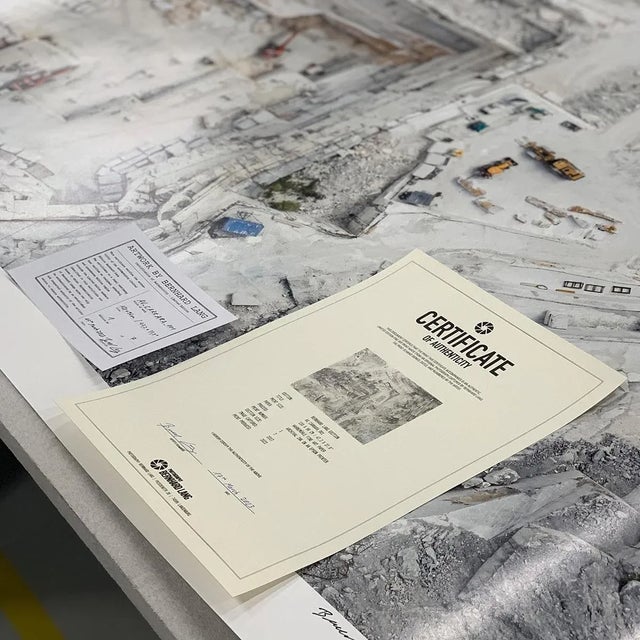 "AV_Carrara_001" Contemporary Limited Edition Fine Art Photograph Print by Bernhard Lang For Sale - Image 6 of 8