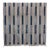 Vintage Baoule African "Coastal Strand" Ikat Throw For Sale