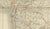 Johnstons Travelling Map of India on Linen in Original Cloth, 1857 For Sale - Image 4 of 14