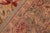 Textile Shabby Chic Floral 1990's Pak-Persian Green/Red Wool Rug - 6'1'' X 9'5'' For Sale - Image 7 of 9