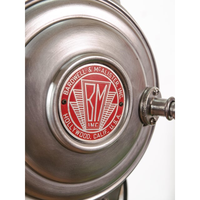 Hollywood Keg Light Floor Lamp with Fresnel Lens from Bardwell McAlister, 1950s For Sale - Image 15 of 18