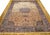 An antique Indo-Kashan oriental carpet, size 22'4 H x 16'0 W, circa 1920. This massive hand-knotted wool carpet features a...