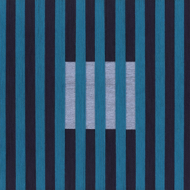 Fine art print of original fiber art by Amanda McLaurin. The high quality scan captures all the texture and dimension of...