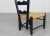 Wood Set of Fireside Chairs in Black Lacquered Wood and Rush by Gio Ponti for Casa E Giardino, 1950s For Sale - Image 7 of 9