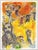Modern 1966 Moses Sees the Sufferings of His People (m.446) Yellow Modern Lithograph Marc Chagall For Sale - Image 3 of 6