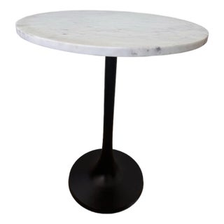 Marble Side Table For Sale