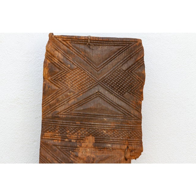Early 19th Century Early 1800's Architectural West African Door For Sale - Image 5 of 8