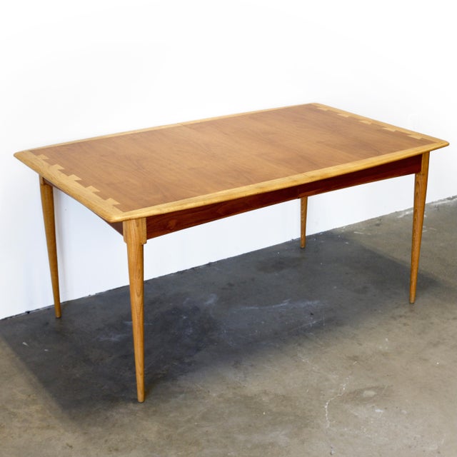 Dimensions: 62" L x 38" D x 29" H Leaf 12" L x 38" D Total Length 68" L x 38" D x 29" H Origin: Altavista, VA Designer:...