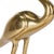 2020s Tori Crane Base Accent Table - Gold/Glass For Sale - Image 5 of 8
