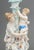 Figurative Meissen Style Porcelain Figural Candlesticks, Pair For Sale - Image 3 of 12