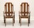 Mid 20th Century Broyhill Premier Mid 20th Century Oak Brutalist Style Dining Armchairs - Pair For Sale - Image 5 of 11