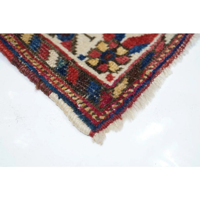 Antique Afshar Rug 3'6'' x 3'10'' For Sale - Image 4 of 10